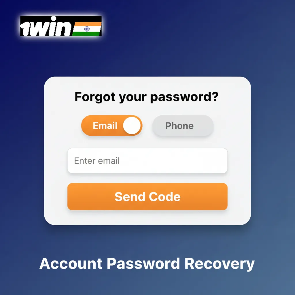 Account password recovery: Forgot Password, choose email or phone, enter code, set new password, sign in, update security.