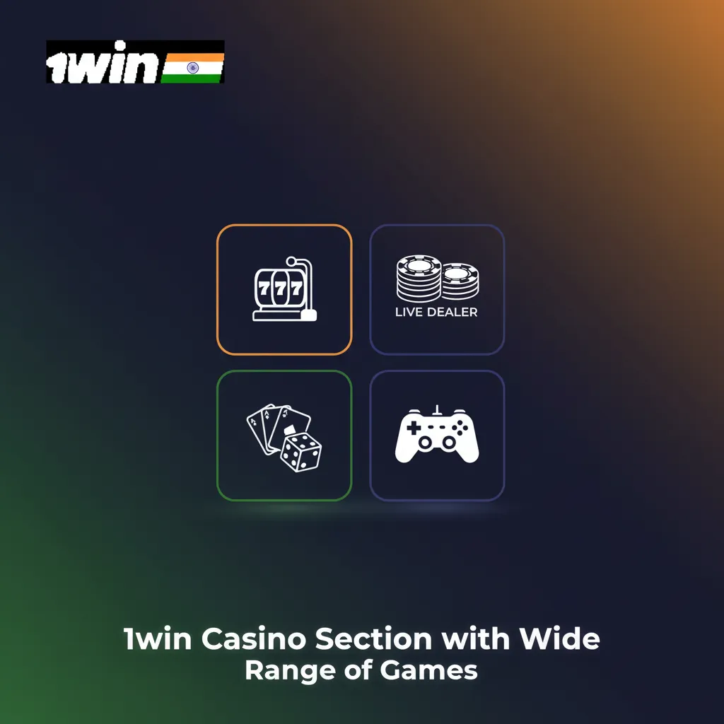 1win casino games lobby showing Slots, Crash, Table, Card, Jackpots, Scratch, Virtual Sports, with search and filters.