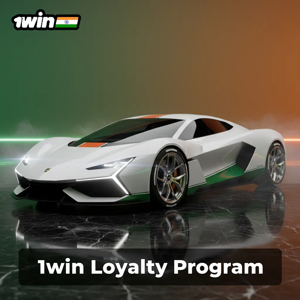 1win Loyalty Program graphic: tiers Bronze–VIP, points from slots and sports, improved exchange rates, weekly cashback.