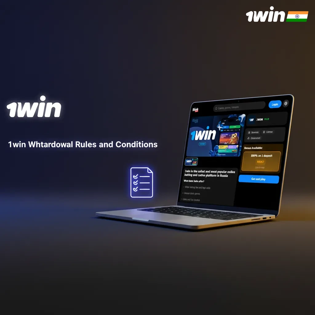 1win India withdrawals: KYC docs, own payment method, wagering/bonus, ₹300–₹2,00,000 limit, UPI fast; cards, crypto slower.