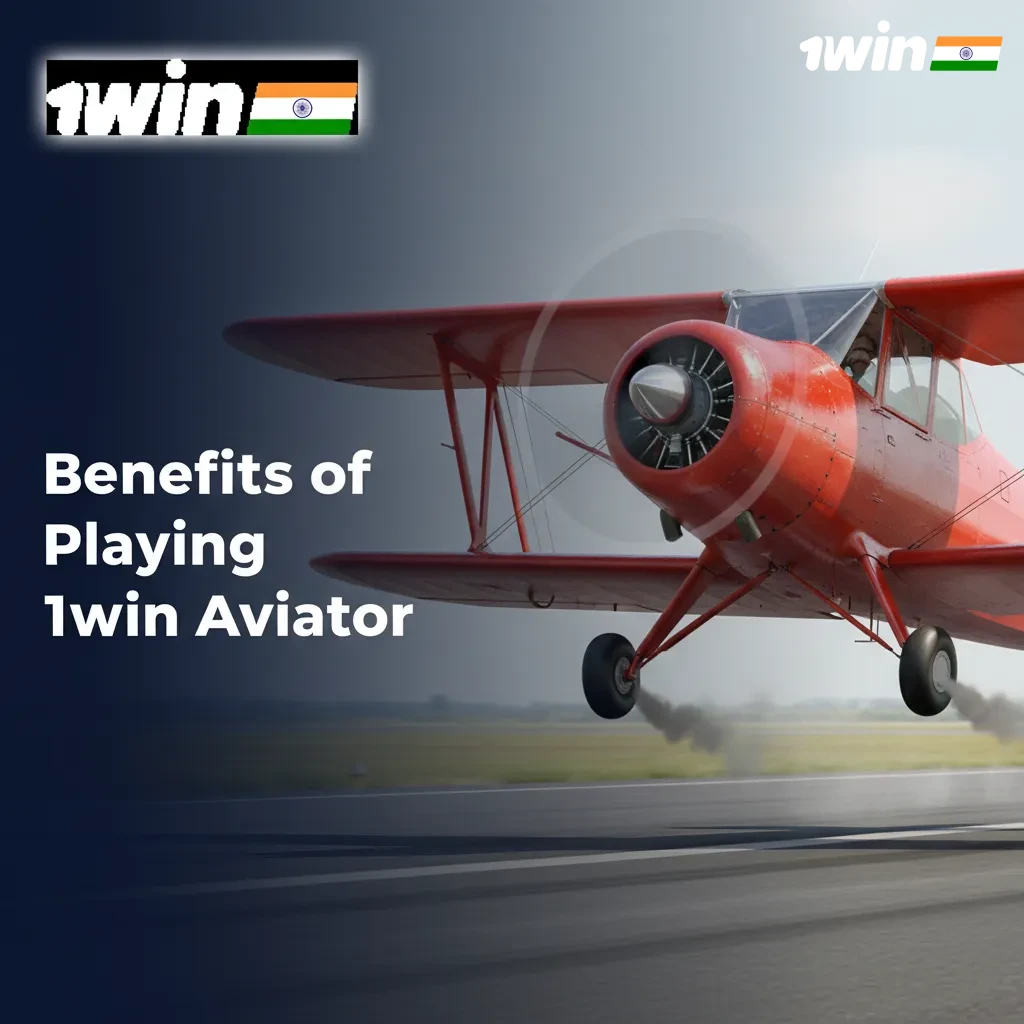 Infographic of 1win Aviator benefits: fast rounds, clear controls, mobile-first, two-bet mode, Spribe 97% RTP, UPI payments.