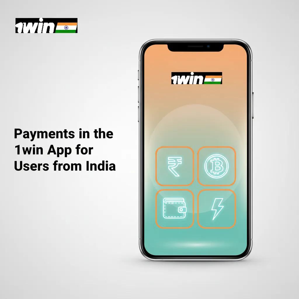 1win app India payments: UPI, PayTM, NetBanking, cards, crypto; deposits, quick withdrawals; min ₹300/₹500; USDT,BTC,ETH