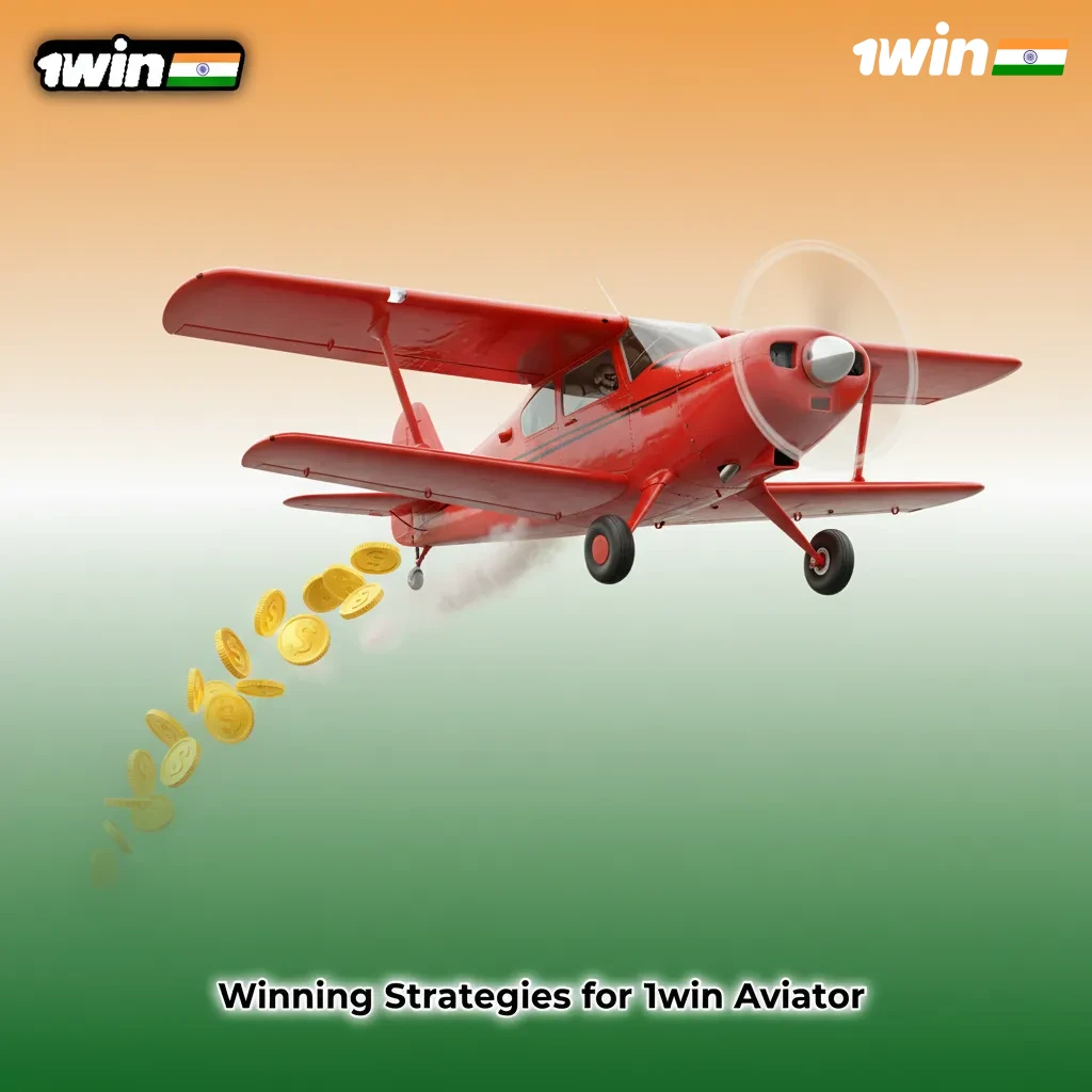 Infographic on 1win Aviator: low-risk x1.5–x2 cashouts, two bets, auto cashout, bankroll limits, observe rounds, plan ahead.