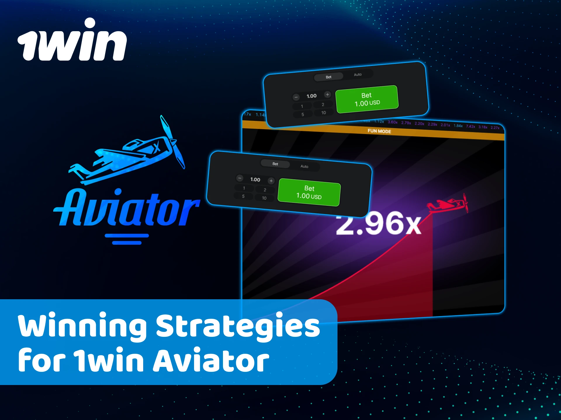 Use effective strategies to win at the 1win Aviator Game.