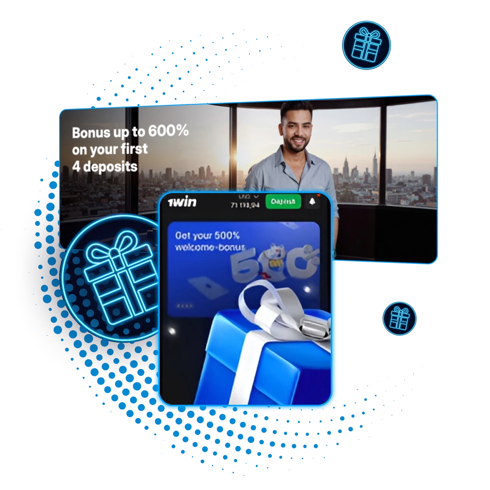 Activate the 1win Bonuses and Promotions to start winning in India.