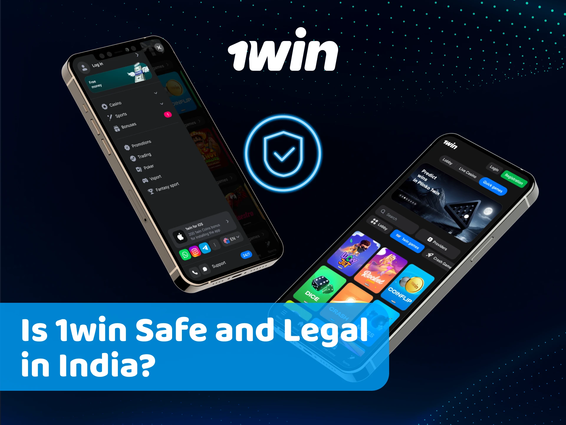 Ensure a safe experience on the legal 1win sports betting site.