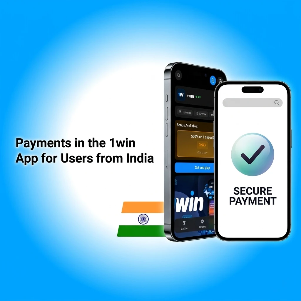 1win app payment methods for India users including UPI, PayTM, Google Pay, Visa, Mastercard, and crypto options